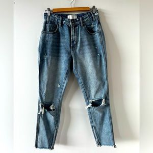 One Teaspoon High Waist FreeBird Jeans